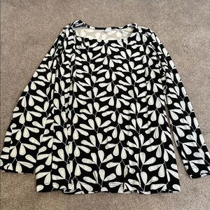 FINNWEAR Tunic Viscose Rayon Elastane Floral MCM US M